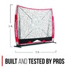 Rukket 6pc Baseball & Softball Bundle | 5x5 Hitting Net