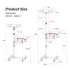 Facilife 2 Shelves Projector Stand Tripod, Mobile Laptop Cart on