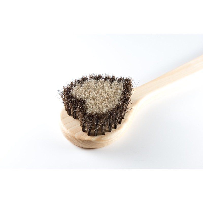 アートブラシ社製 馬毛ボディブラシ ハート(ジュリエット)