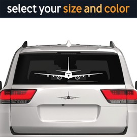 RDW P-8A Poseidon Sticker Decal Die Cut Self Adhesive Vinyl Made in USA Weatherproof Maritime Patrol reconaissance Aircraft 737-800 - Silver 24" x 7.69"