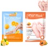 2 Pairs Foot Mask, Callus Socks, Moisturising Foot Mask, Foot