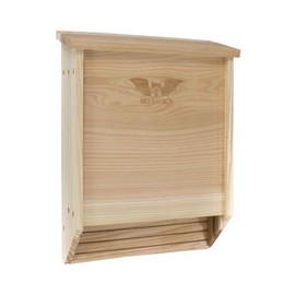 WildYard BIGBATBOX Wooden Outdoor Bat House Kit - Clean Your Backyard from Mosquitoes - Proven Design Guaranteed to Attract Bats
