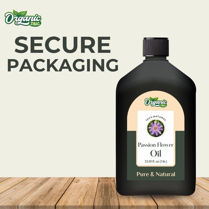 ORGANIC ZING Organic Zing Passion Flower (Passiflora) Oil | Pure