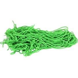 Mandala Crafts 4.5 Inches Pre-Tied Stretch Loops with Pre Tied Bows from Elastic Ribbon - 100 Green Elastic Bows Boxes Bows Tags Gift Elastic Wrapping Cord String