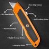 DIYSELF 2 Pack Utility Knife, Heavy Duty Box Cutter Retractable