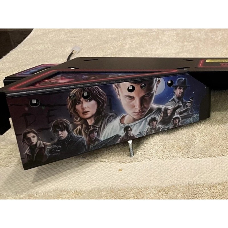 Stern Pinball STRANGER THINGS Pinball Mod DECAL Apron Wall (