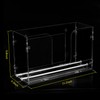 Evron Paper Towel Dispenser Countertop & Wall Mount Clear One-Hand