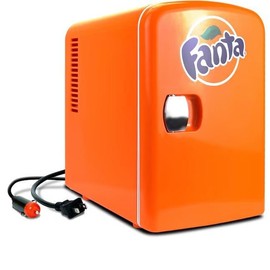 Mini Fridge Perfect for Soda Fans - Coke - Sprite - Fanta - Coke Zero - Diet Coke - Coors Light - Variation: Fanta