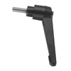 sourcing map 2pcs Adjustable Clamping Lever Handle M5 x 10mm