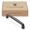 Cauldham 10 Pack Solid Kitchen Cabinet Handles (5" Hole Centers)
