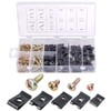 Keadic 170Pcs Auto Car Panel Clip Assortment Kit with Screws