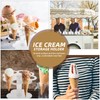 DOITOOL Ice Cream Cone Holder, 8 Holes Capacity Acrylic Ice