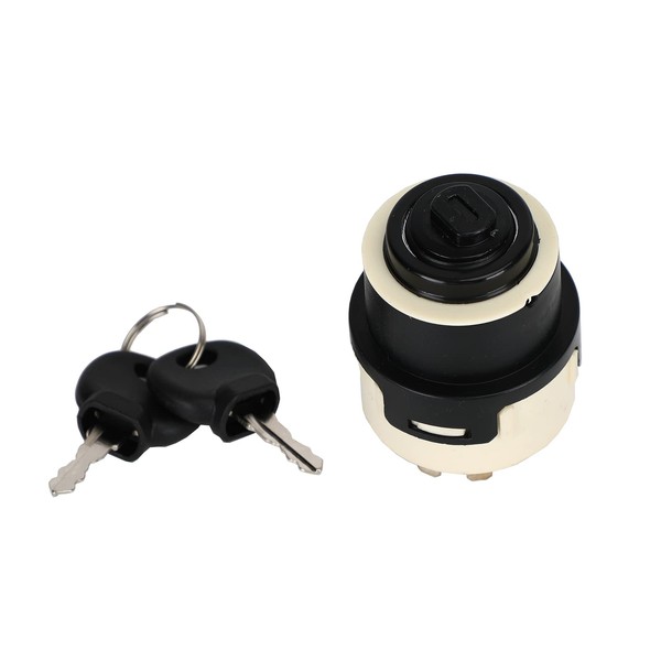 Topteng Ignition Switch with 2 Keys for JCB New Holland