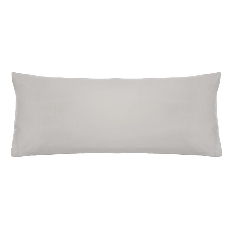 Biberna 0077144 Pillowcase Fine Jersey, Combed Cotton, Super Soft, 2