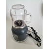 Snap-On Tools GRAY RETRO Smoothie Maker SSX21P137 W/Bottle & Straw