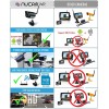 NUNET 720p Portable Camera Magnetic Base Battery Powered WirelessFor RV/Trailer/Tru