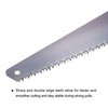 uxcell 17 Inch Pruning Saws, Straight Blade Hand Saw D-shaped