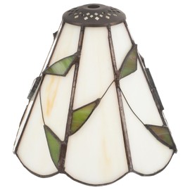 DOITOOL Ceiling Lamp Globe Farmhouse Lampshade Lighting Fixtures Cover Glass Lamp Shade Crystal Ceiling Light Cover Lamp Shades for Table Lamps Nightlight Plastic Floor Multifunction White