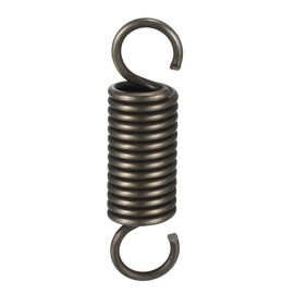 sourcing map Extended Tension Spring Wire Diameter 0.098", OD 0.71", Free Length 2.76" Spring Steel Small Dual Hook Tension Spring