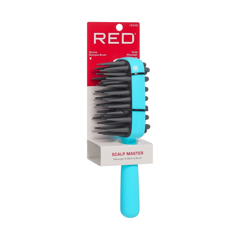 Red by Kiss Scalp Master 2-in-1 Silicone Scrubber & Shampoo