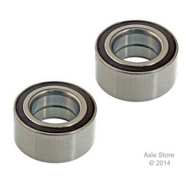 DTA 2 New DTA Premium Axles + 2 Front Wheel Bearings Fit Civic 1.8L Automatic Only