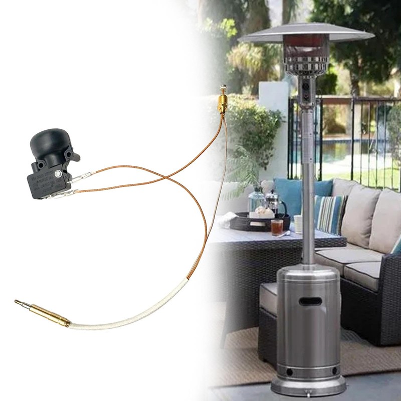 Generic Thermocouple Tilt Switch with M8 End Connection Nut Gas