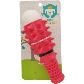 King Dog & Cat Juguete de Caucho Resistente Natural para Perros y Gatos 2 Tamaños: 15cm (Mediano) y 22cm (Grande) Juguete para Morder para Perros