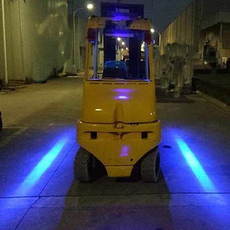 LY8 30W LED Forklift Safety Light Warehouse Danger Area Blue
