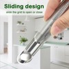 2 Pack Tea Infusers, Stainless Steel Long Handle Tea Strainer