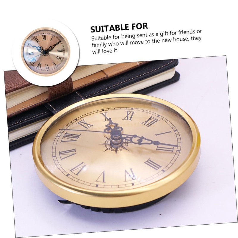 ULTECHNOVO Antique Decor Wall Quartz Clock Silent Wall Clock for