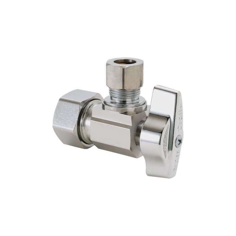 Brasscraft KTCR19X C1 Angle Stop, Chrome