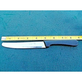 Winco Paring Knife / Steak 5" Round Tip Winco K-50P  #567 Plastic Handle NSF Certified