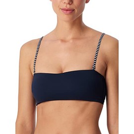 Schiesser Women's Bandeau Top Bikini, darkblue