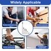 6PCS Anti Slip Screwdriver Bits, Magnetic Drill Bits and High