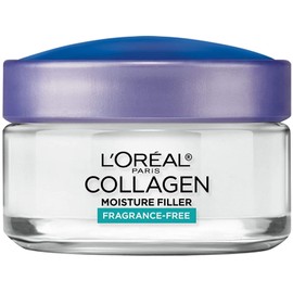 L'Oreal Paris Skincare Collagen Face Moisturizer, Fragrance-Free Day and...