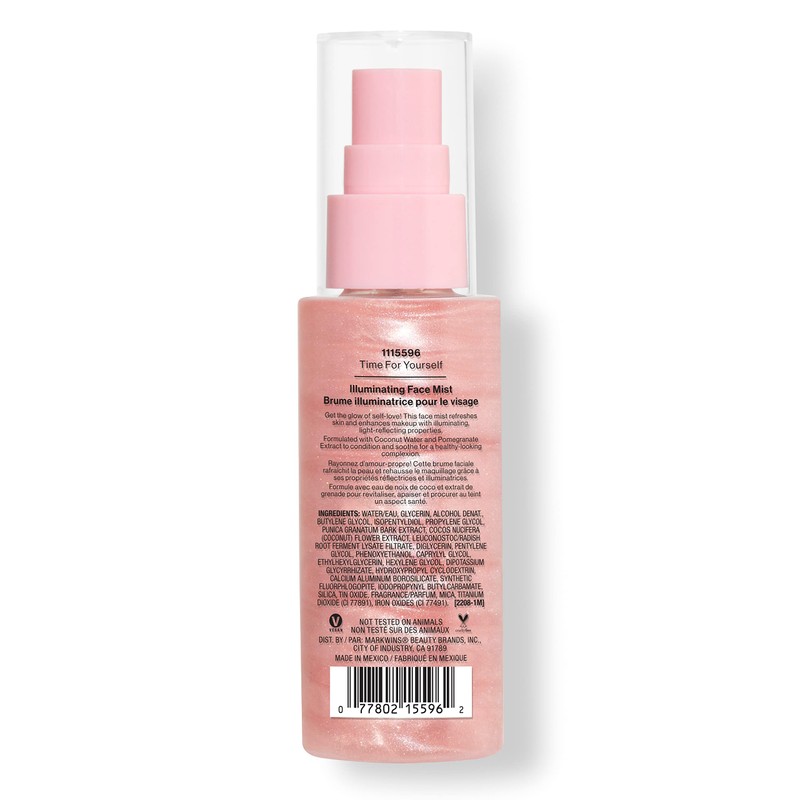 wet n wild Pampered Illuminating Face Mist Self-Love Club