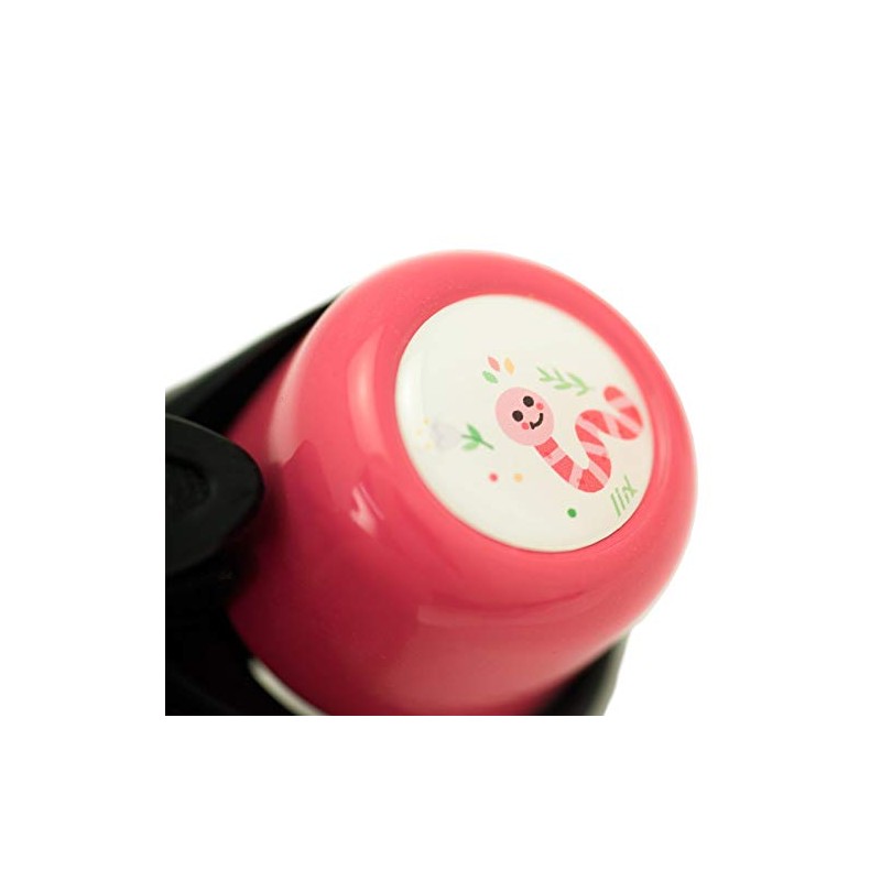 Liix Bicycle Bell Scooter Bell Worm Pink SPFDK