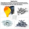50 Pcs Paint Sprayer Liners Bags, Transparent Sprayer Cup Plastic