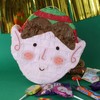 Christmas Pinata Fun Size Xmas Elf Head Shaped Pinata With