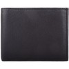 Mens Genuine Leather RFID Protected Tri-Fold Credit Card Wallet -