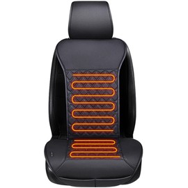 LUSRAIT Universal Seat Cushion, Comfortable Seat Cover with Full Back Support in Winter