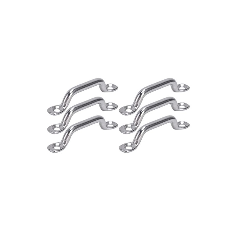 Ausla Stainless Steel Eyelet Bracket, Pack of 10 Eyelets, Deck