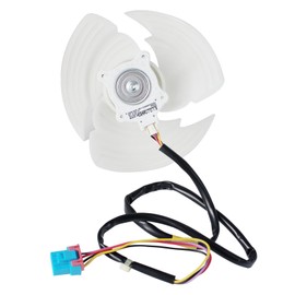 Refrigerator Condenser Fan Fits for LG, Replaces EAU63103302, EAU63103301, AP6235485, 4509126, DC 12V 1A 4-Pin