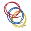 3pcs 150cm Refrigerant Charging Hose Air Conditioner Charging Hose 1/4in