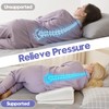 Shoulder Pressure Relief Pillow, Adjustable Height Memory Foam Shoulder Sleeper