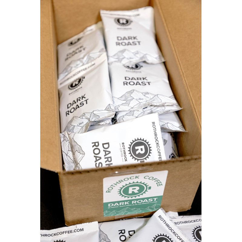 Rothrock Coffee - Dark Roast - Pre-Ground Fractional Coffee -