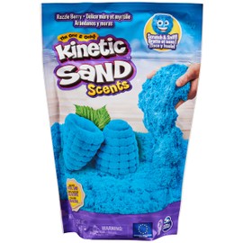 Kinetic Sand Scents, 8oz Blue Razzle Berry Scented, for Kids Aged 3 and up