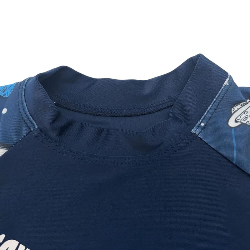FedMois Toddlers Boys 3-Piece Swimming Suit Set Swimming Shirt Swimming