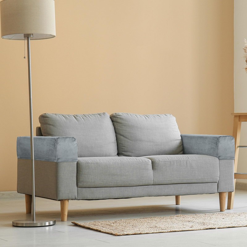 sourcing map 2 Pcs Sofa Armrest Covers Stretch Couch Armrest