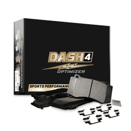 Dash 4 CFD806 Optimizer Sports Performance Carbon Ceramic Brake Pads with Hardware